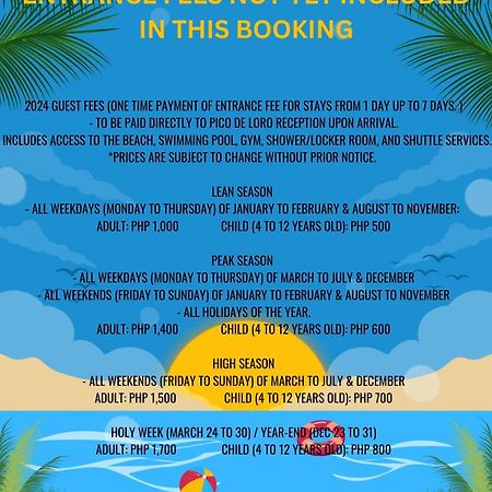 Beach Getaway At Pico De Loro Hamilo Coast Nasugbu Batangas Екстер'єр фото